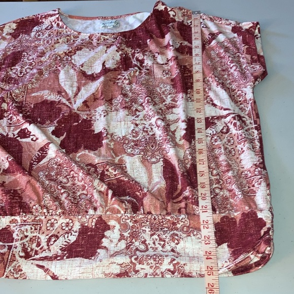 Wonderly, Women's 1X, Short Sleeve Top, NWT - Picture 6 of 11